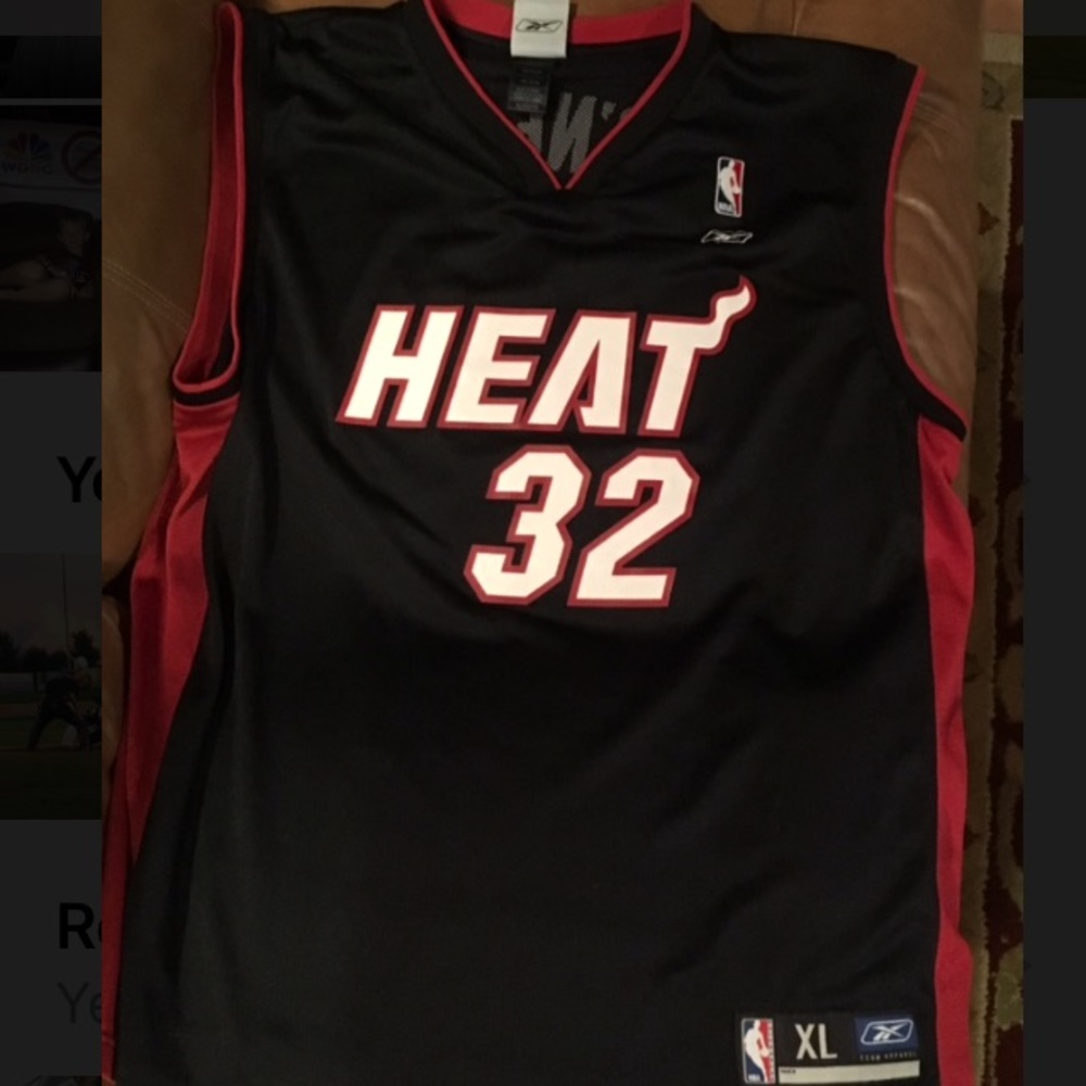 Shaquille O’Neal Heat Jersey XL